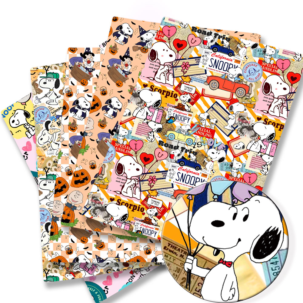 Home Textiles Curtains - TAKARA TOMY Snoopy Stoff, 140 x