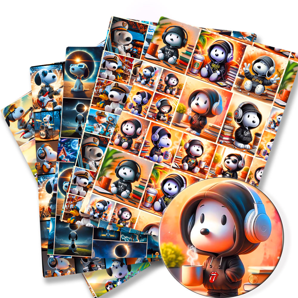 Home Textiles Curtains - TAKARA TOMY Snoopy Stoff, 140 x