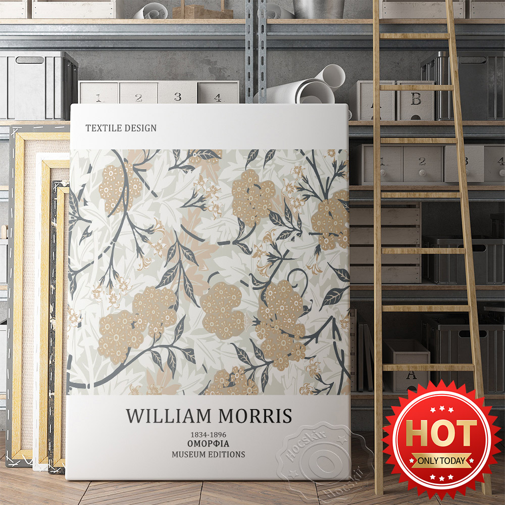 Home Textiles Exhibition - William Morris Ausstellung Museum Poster, Textil