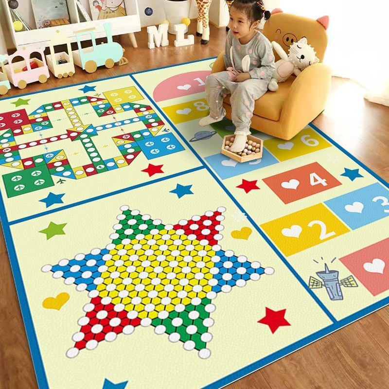 Cartoon-Kinderbodenmatte, Stad – Home Textiles City Bewertung und Preis