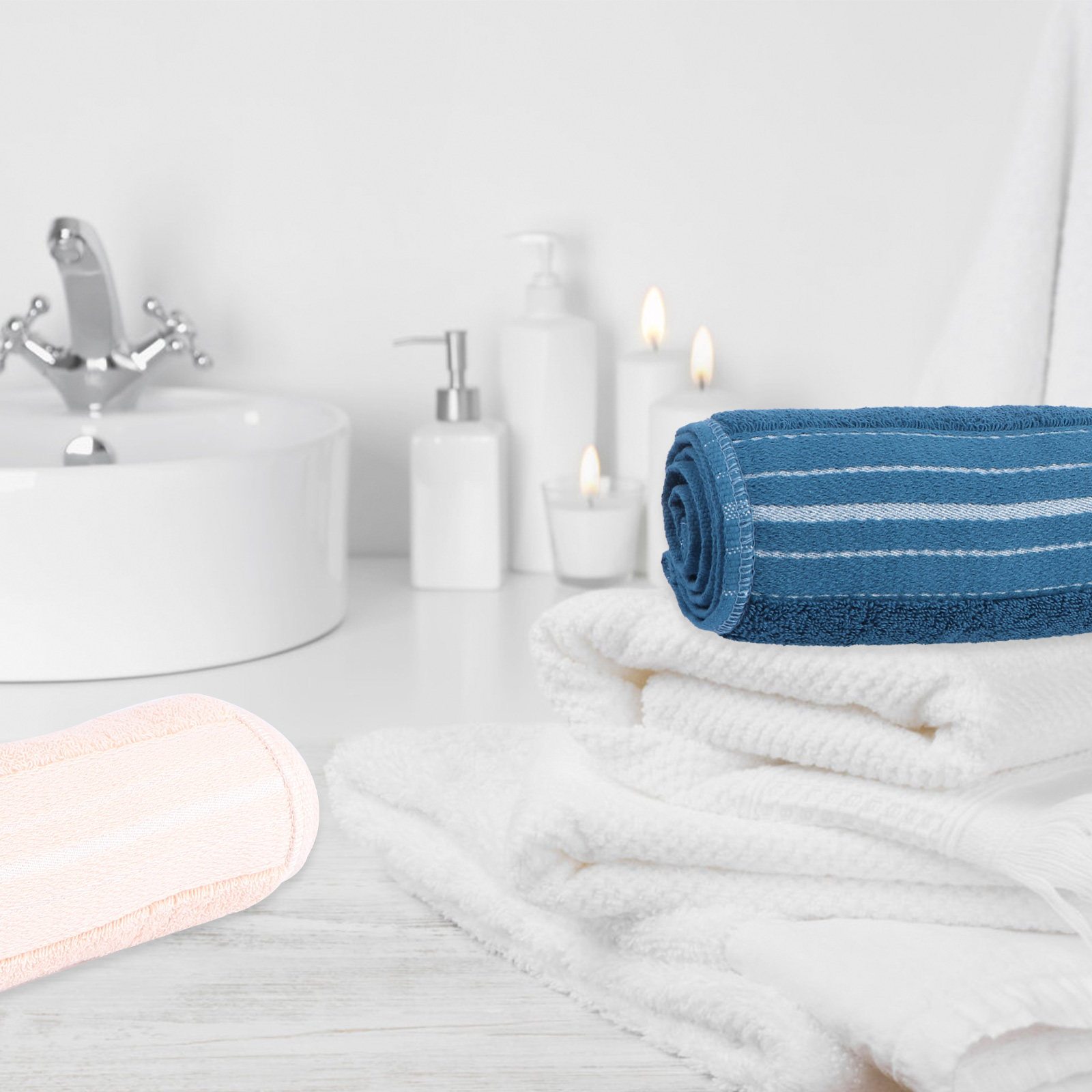 1 Stück Gesichtswaschhandtuch  – Home Textiles In Pakistan Bewertung und Preis