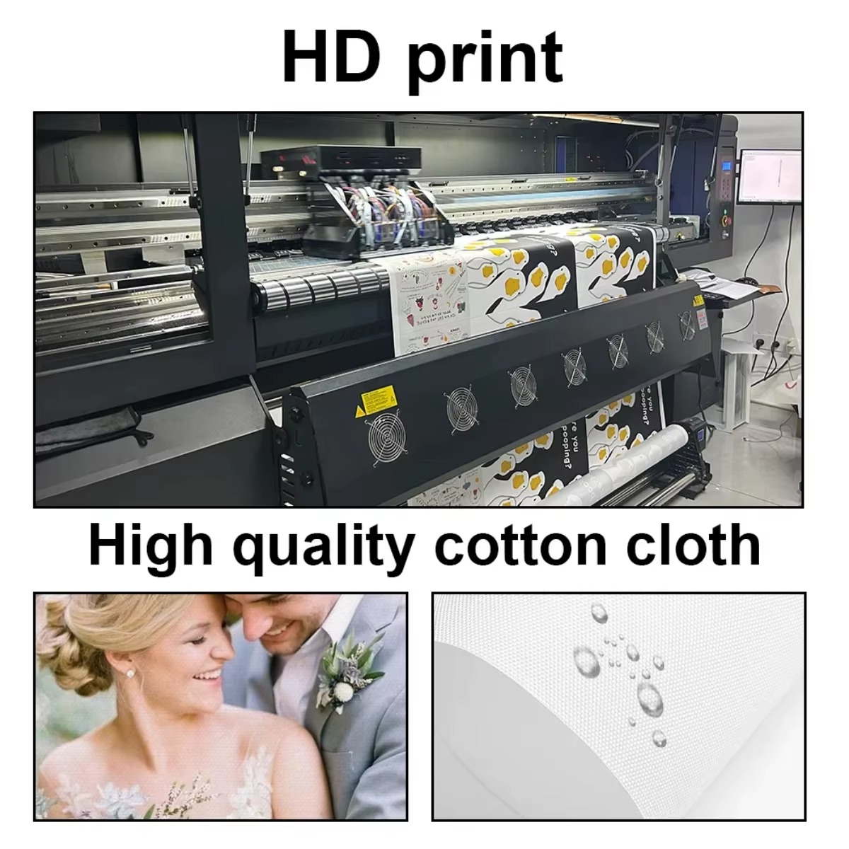 Maßgefertigte Leinwand-Wandkun – Home Textiles Fabric Bewertung und Preis