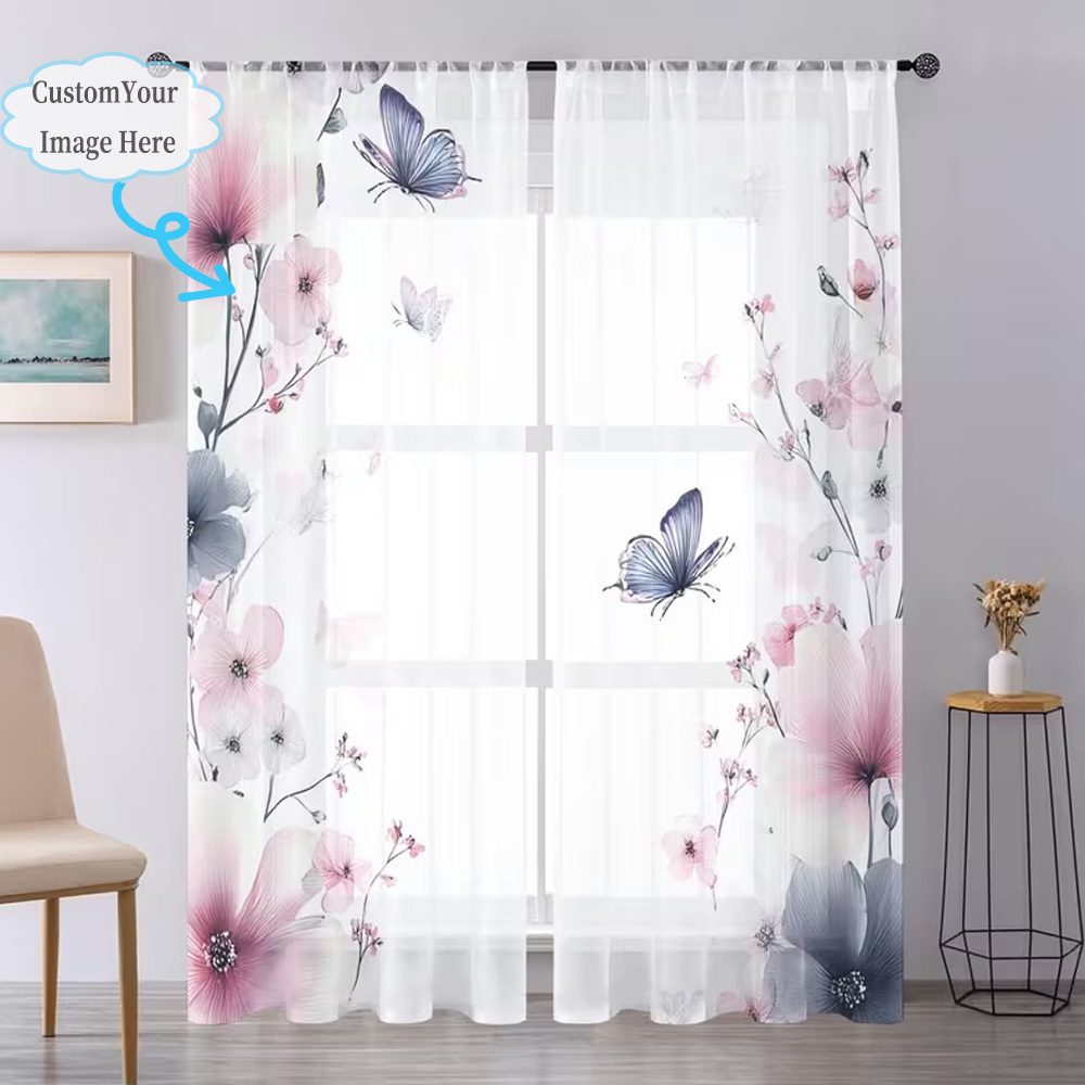 Maßgefertigte 2D Flache 2-teil – Home Textiles Curtains Bewertung und Preis