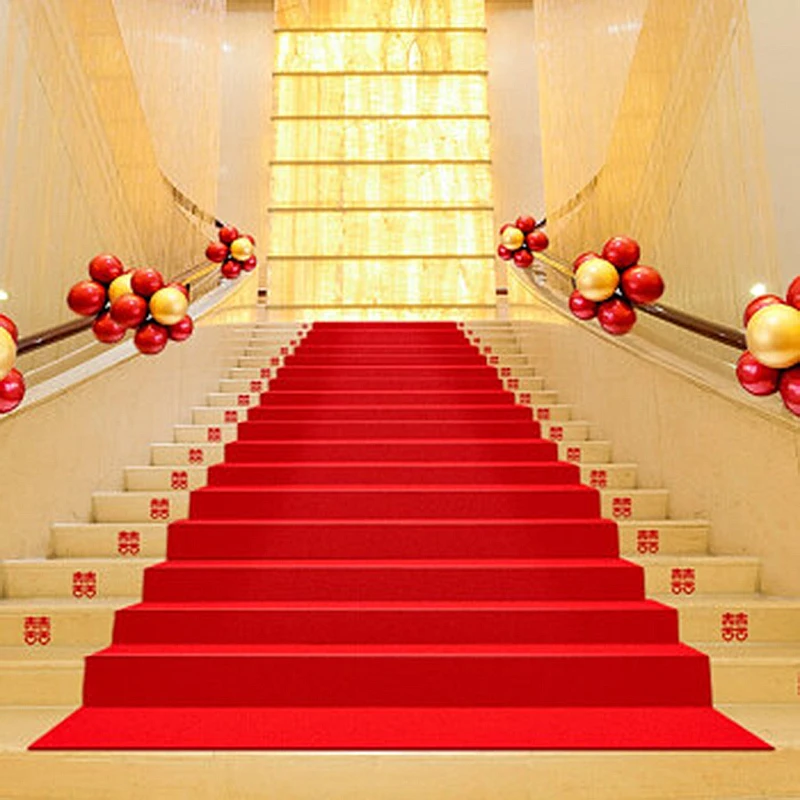 Roter Hochzeitsteppich aus dic – Home Textiles Exhibition Bewertung und Preis