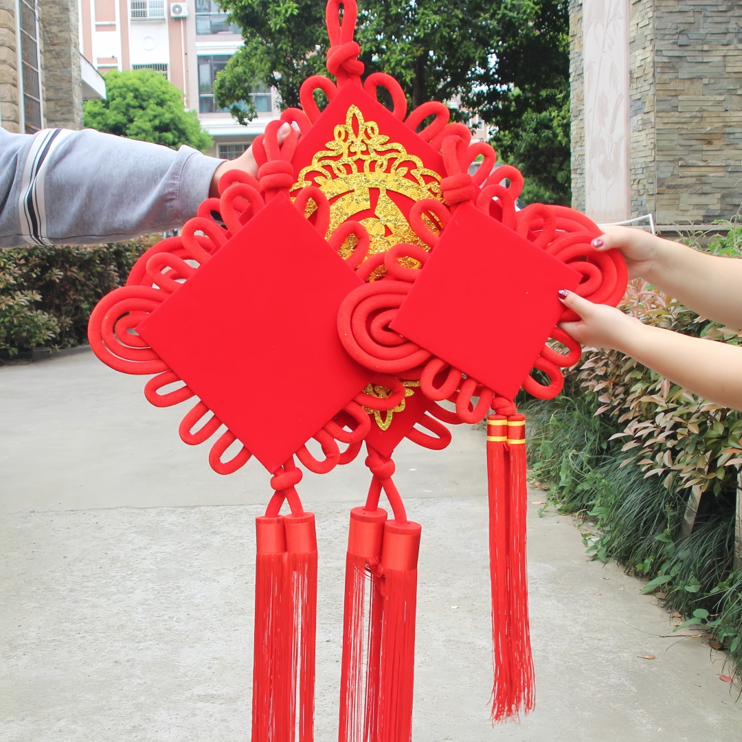 Handgestrickter chinesischer K – Home Textiles Fabric Bewertung und Preis