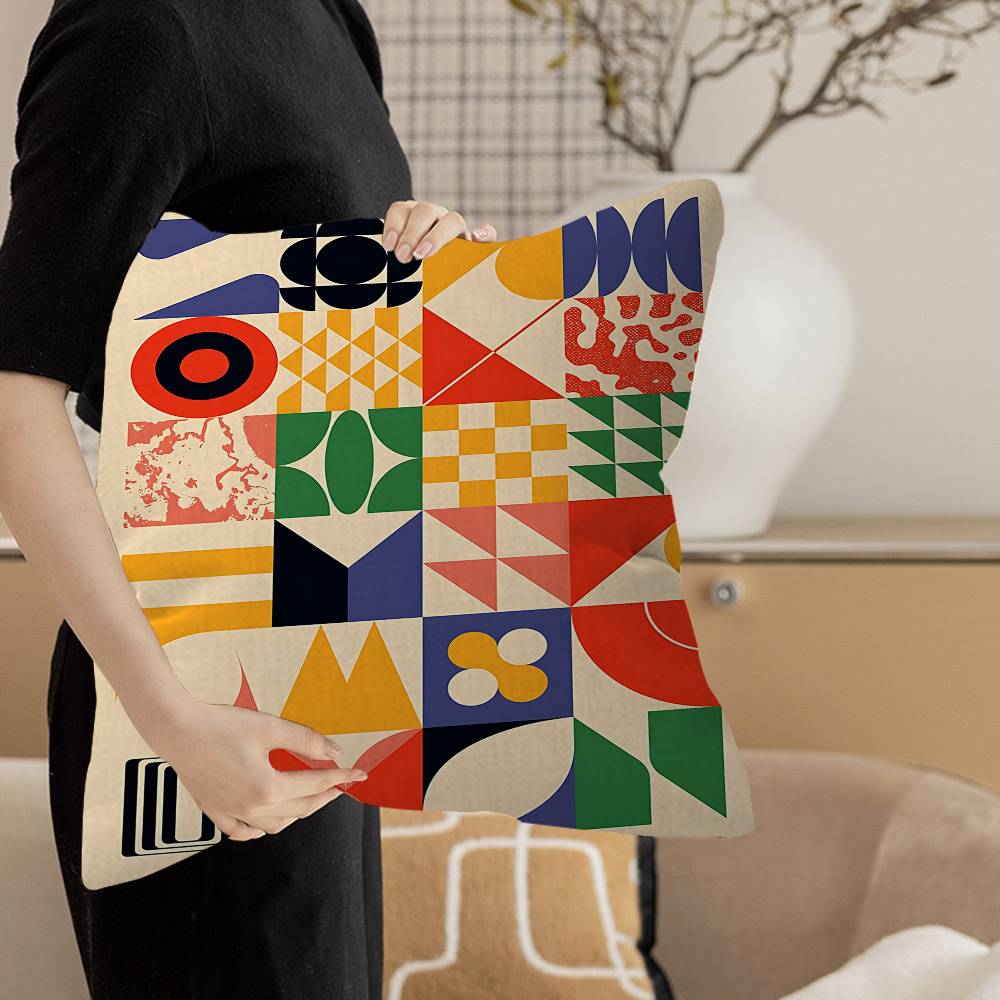 Abstrakter Bauhaus-Ausstellung – Home Textiles Exhibition Bewertung und Preis