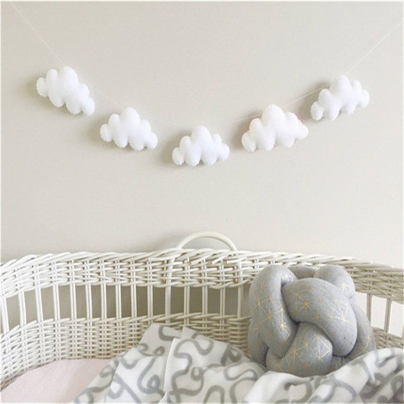 Nordic Filz Wolke Girlanden St – Home Textiles Curtains Bewertung und Preis